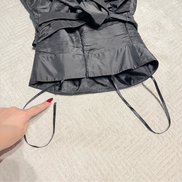 BCBG MaxAzria Black Silk Sleeveless Bubble Dress Prom Cocktail Bridesmaid dress - Picture 12 of 12